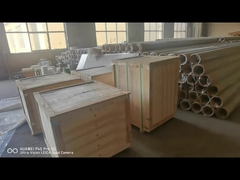 पूर्ण वेल्डेड स्टेनलेस स्टील केज वायर स्क्रीन 2.9m / 3m / 5.8m / 6m लंबाई