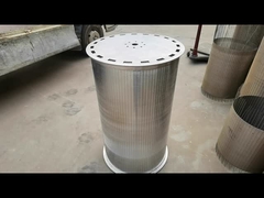 SS316L प्रोफाइल तार कुज तार स्क्रीन पाइप