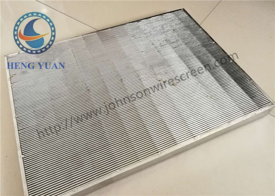 वायर वेल्डेड जॉनसन स्क्रीन मेष स्टेनलेस स्टील 304 500 मिमी लंबाई के साथ