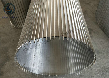 स्टेनलेस स्टील 316l रोटरी रेत स्क्रीनिंग जॉनसन घाव स्क्रीन फ़िल्टर ड्रम