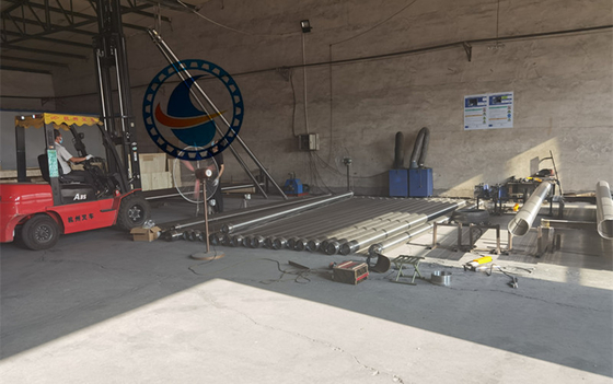 रेत नियंत्रण के लिए 12-3/4 इंच 304L स्टेनलेस स्टील वायर लपेटा स्क्रीन